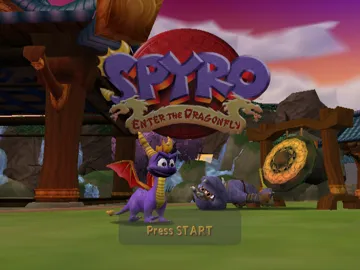 Spyro - Enter the Dragonfly screen shot title